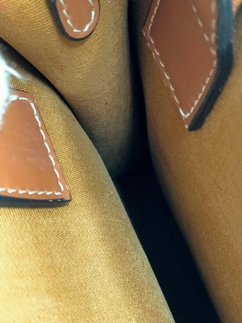 Authentic Celine Mini Vertical Cabas Triomphe Canvas Crossbody Tote Brown Logo - Picture 13 of 16